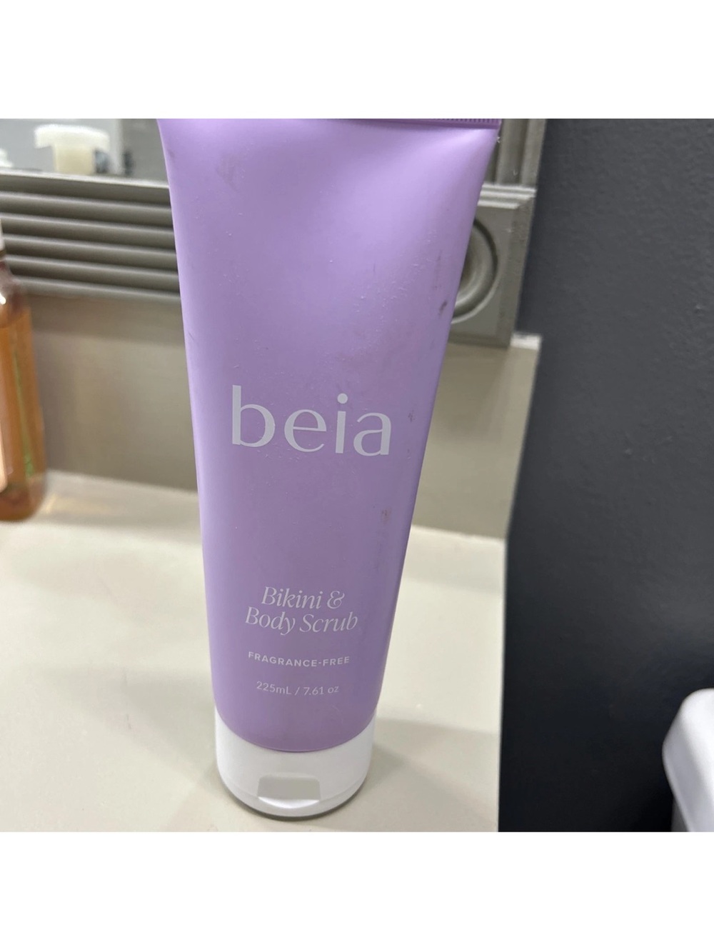 Beia Bikini & Body Scrub - fragrance free sells for $39